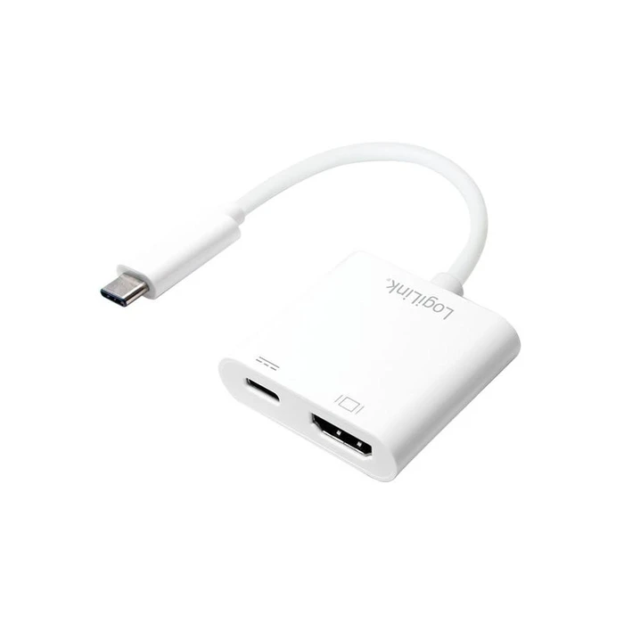 Αντάπτορας USB LogiLink 3.1 Typ C > HDMI & Displayport 1.2