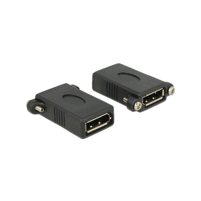 Αντάπτορας DisplayPort Deloc -> DP fe/fe black