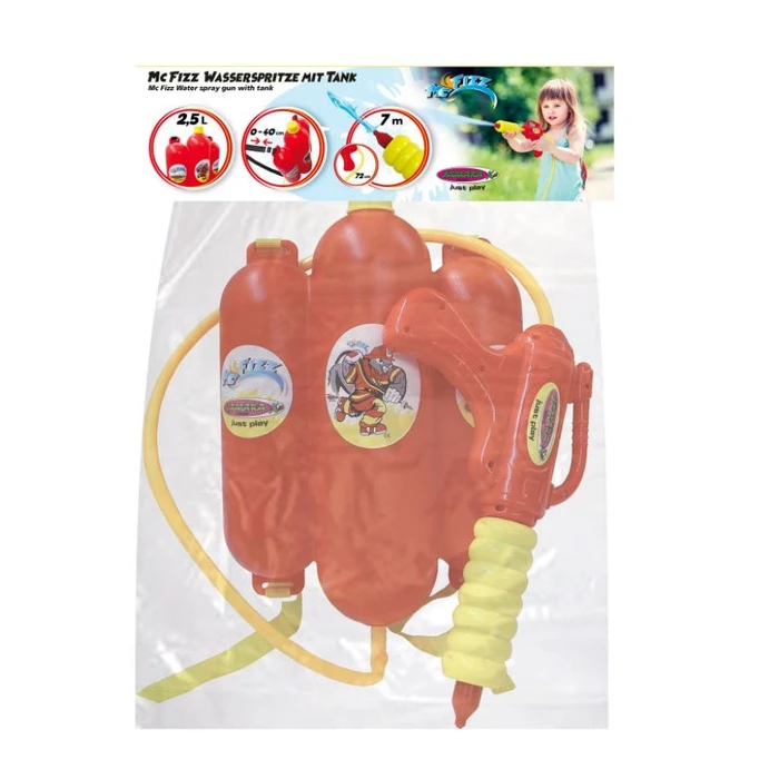 Νεροπίστολο Jamara Mc Fizz water syringe with tank backpack 2.5L