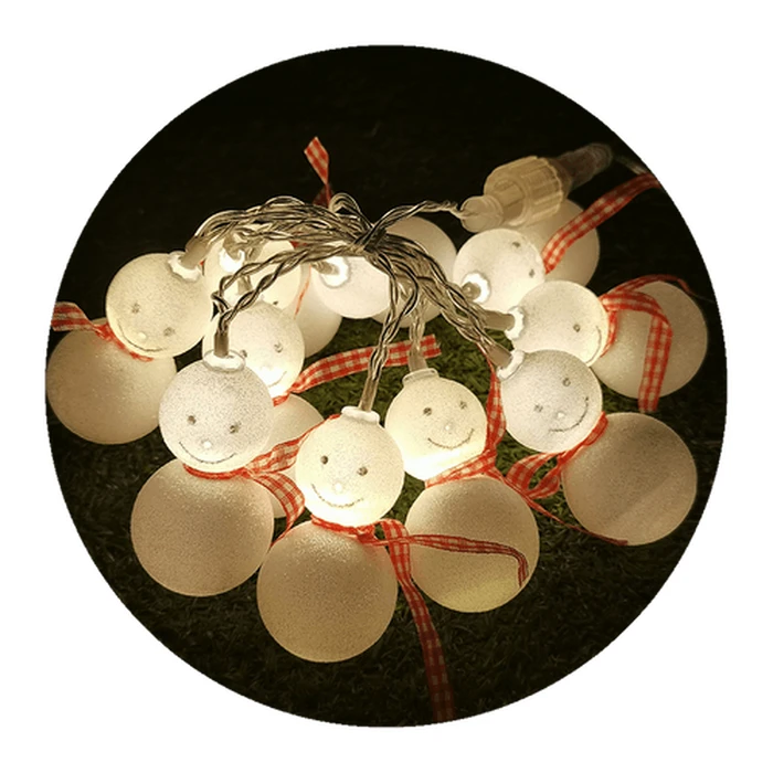 Modee Χριστουγεννιάτικα Φωτάκια LED Μπαταρίας Θερμό Λευκό