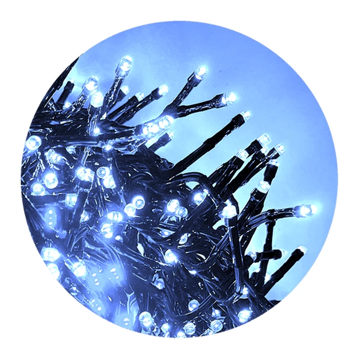 Modee Χριστουγεννιάτικα Φωτάκια LED με Τροφοδοτικό 384LED 2.1m Ψυχρό Λευκό