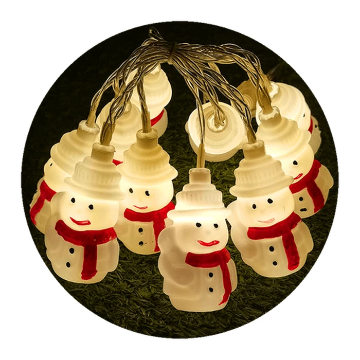 Modee Χριστουγεννιάτικα Διακοσμητικά Φωτάκια Μπαταρίας LED Θερμό Λευκό