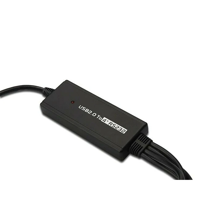 Καλώδιο Digitus USB 2.0 to 4xRS232 USB to Serial Adapter, 1,5m