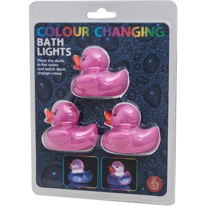 Διακοσμητικό Φωτιστικό Thumbs up! Duck Lights LED 3 pieces pink