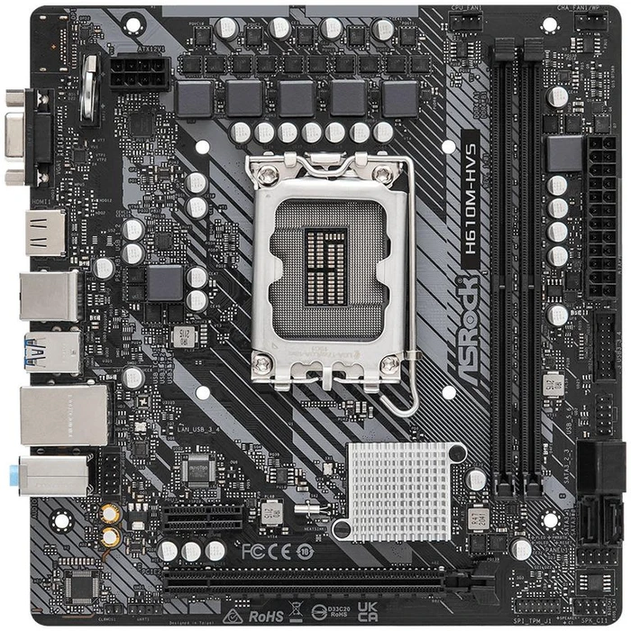 Motherboard ASRock H610M-HVS 1700 M-ATX DDR4