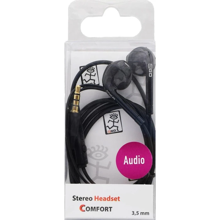 Handsfree Ακουστικά 2GO In-Ear Stereo "Comfort" - Black Ψείρες