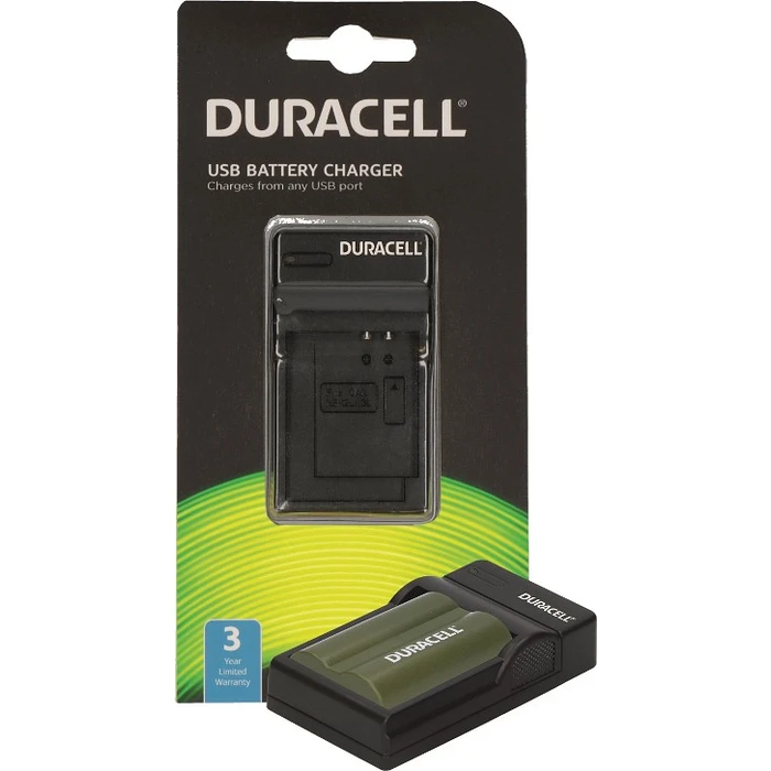 Φορτιστής Μπαταριών Duracell with USB Cable for DRC511/BP-511