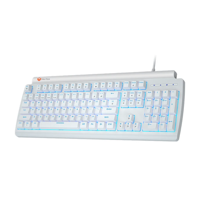 Gaming Πληκτρολόγιο Meetion MT-MK600MX Μηχανικό / Μπλέ Διακόπτες / ʼσπρο