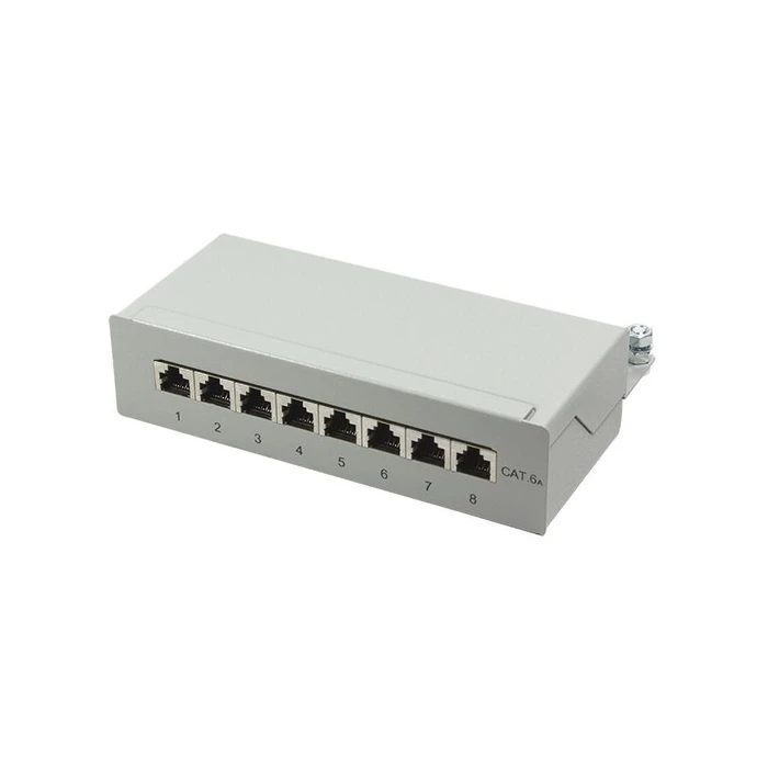 Patch Panel Logilink Cat.6A table/wall 8-port, gray