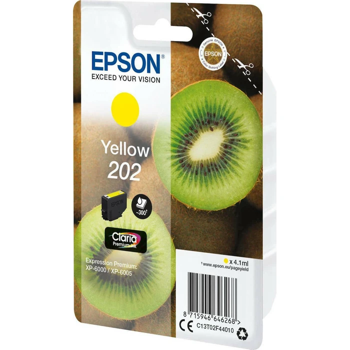 Μελάνι Epson yellow Claria Premium 202 T 02F4