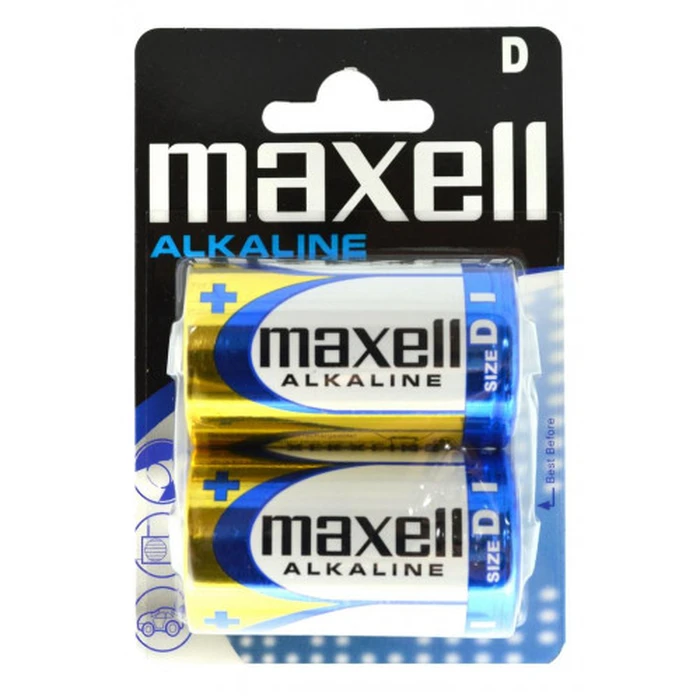 Αλκαλικές Μπαταρίες Maxell D Mono LR20 2pcs.