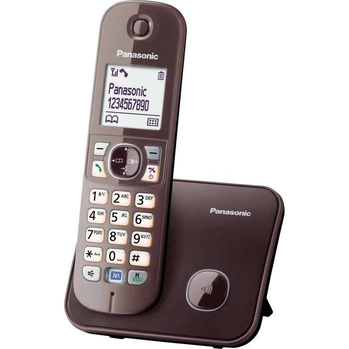 Ασύρματο Τηλέφωνο Panasonic KX-TG6811GA mocca-brown