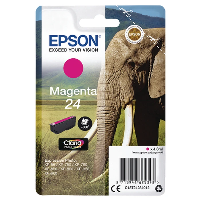 Μελάνι Epson magenta Claria Photo HD T 242 T 2423