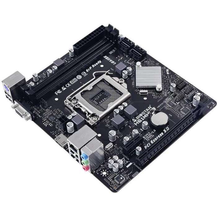 Motherboard Biostar H61MHV3 (H61,S1155,mATX,DDR3,Intel)