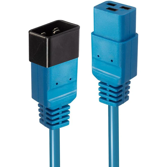 Καλώδιο Τροφοδοσίας Lindy IEC-extension C14 - C13 Blue 2m