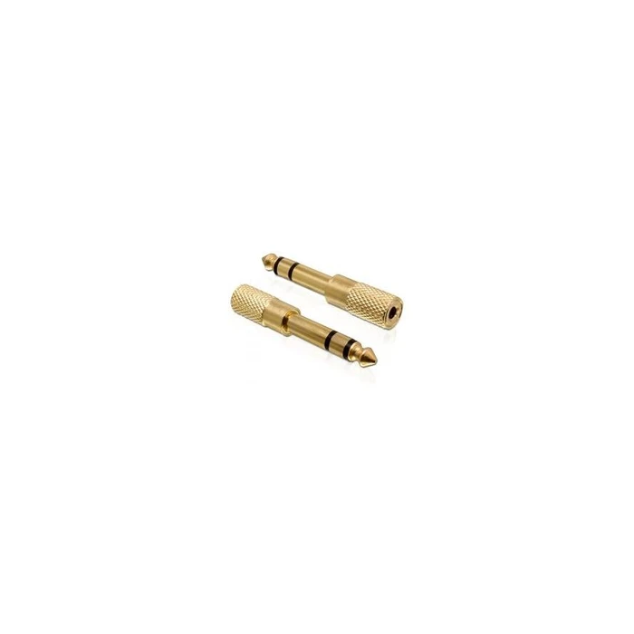 Αντάπτορας 3.5 Klinke Delock 3,5mm to 6,3mm gold