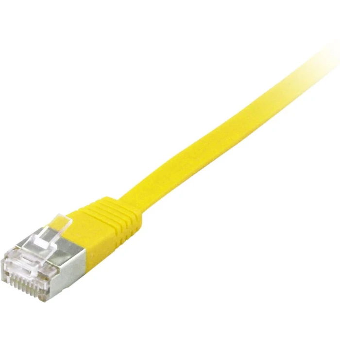 Καλώδιο Δικτύου Equip Cat6A U/FTP 2xRJ45 1.00m yellow flat LSZH