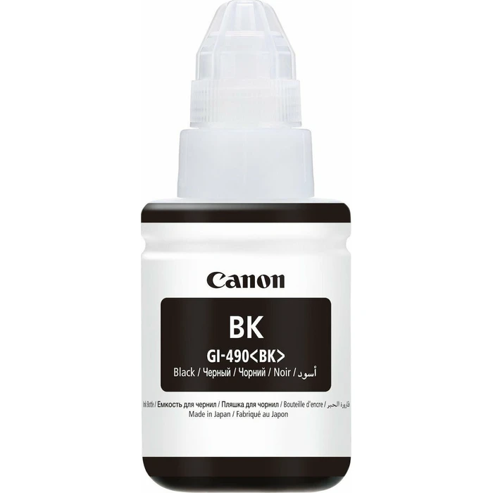 Μελάνι Canon GI 490 PGBK - Black - Original - refill