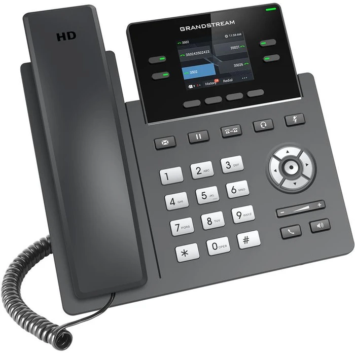 Τηλέφωνο Ενσύρματο Grandstream GRP2612P HD IP phone, only PoE, no power supply