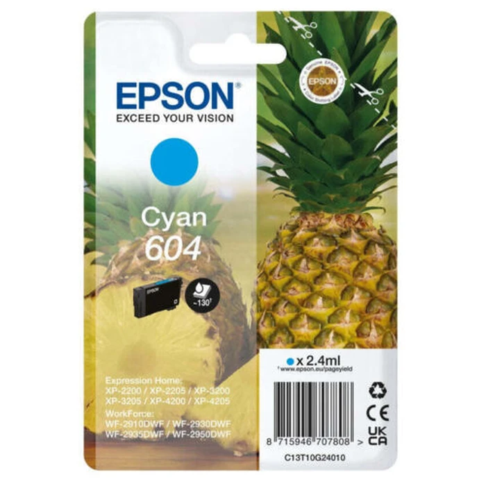 Μελάνι Epson 604 - cyan - original