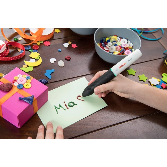 Πιστόλι θερμικής σιλικόνης Bosch Gluey smokey grey Hot Glue Pen