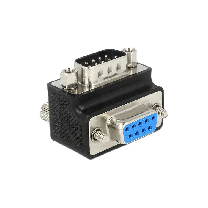 Αντάπτορας Delock D-Sub9 to D-Sub9 male / female 90°