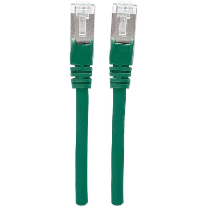 Καλώδιο Δικτύου Intellinet Cat6A CU S/FTP LSOH 0.50m Green