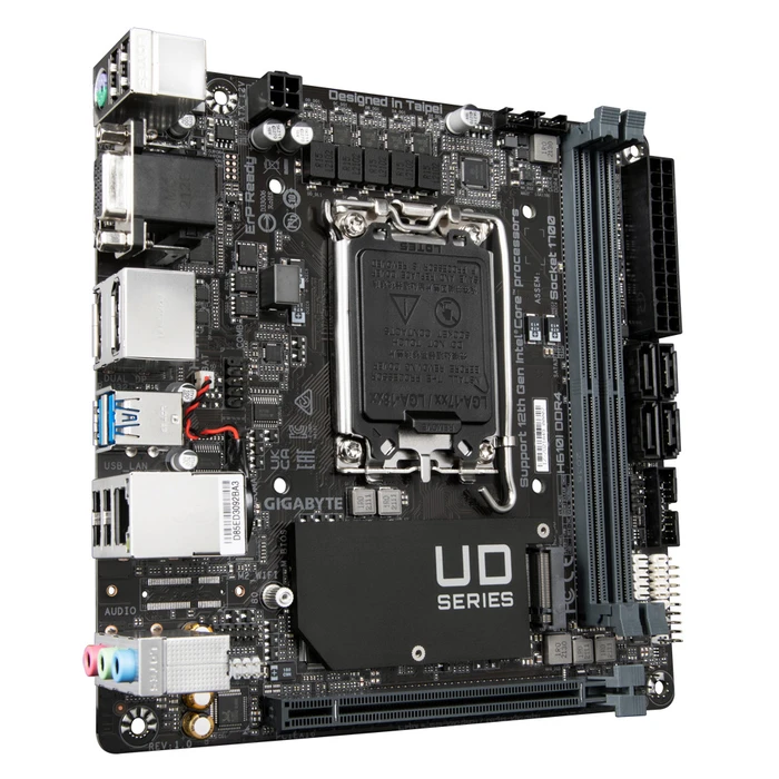 Motherboard Gigabyte H610I DDR4 - 1.0 mini ITX - LGA1700 Socket - H610