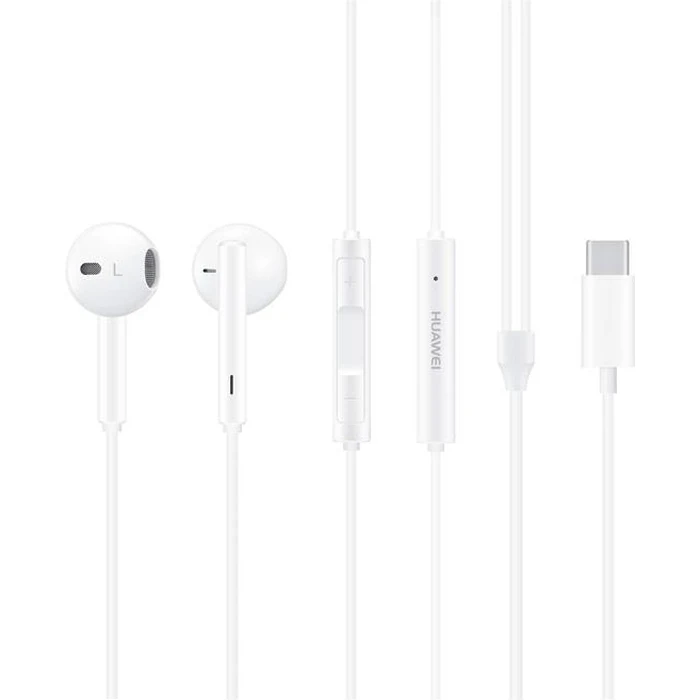 Handsfree Ακουστικά Huawei Type-C CM33 White