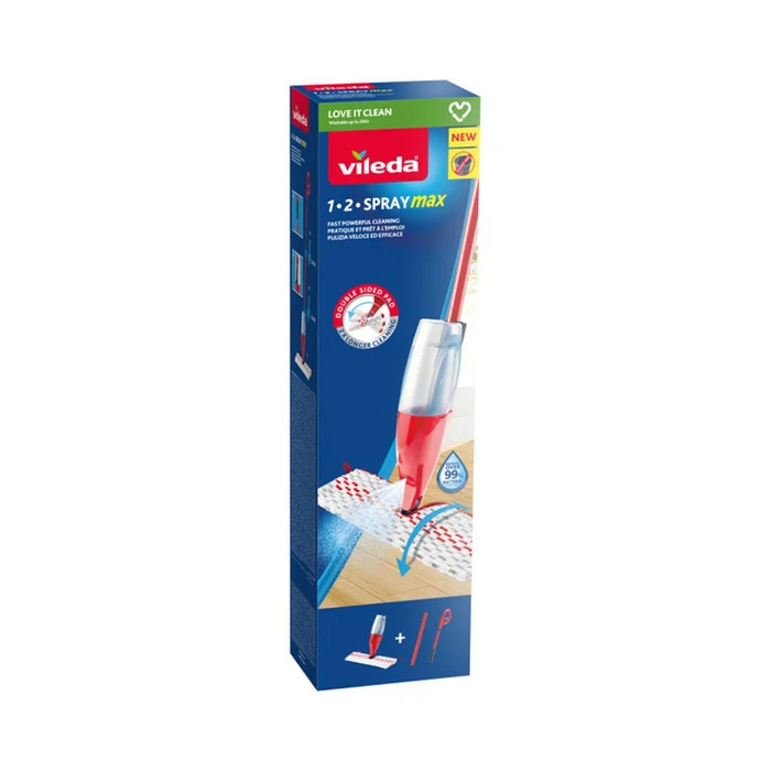 Παρκετέζα με Σπρέι Vileda 1.2 Spray Max Floor Cleaner