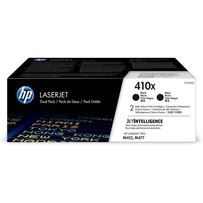 Toner HP 410X 2erPack black CF410XD