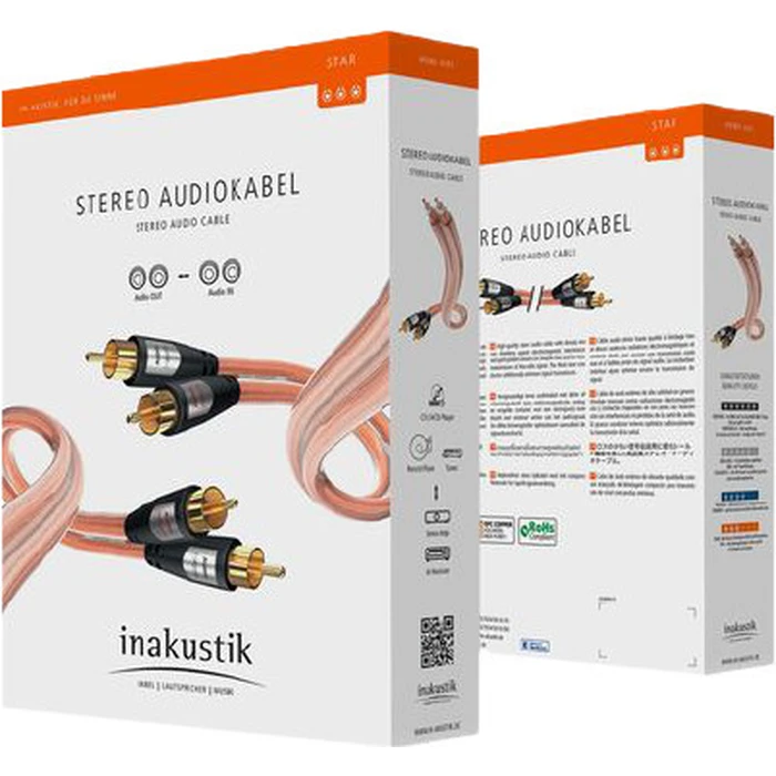 Καλώδιο RCA Inakustik Star Audio Cinch - Cinch 1,5 m