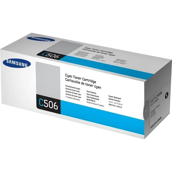 Toner Samsung CLT-C506L - High Yield - Cyan - Original (SU038A)