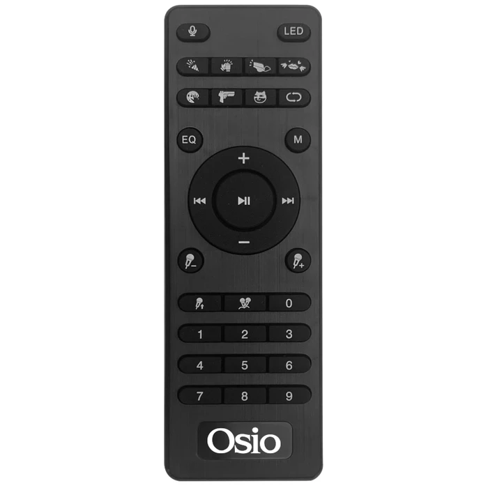 Karaoke Osio OBT-8020 με USB, LED, AUX, TF, RC, FM, TWS και ενσ. μικρόφωνο  60 W