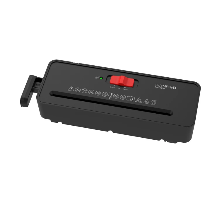 Olympia PS 16 Pro – Καταστροφέας Εγγράφων (χωρίς κάδο) 6 mm, Μαύρος