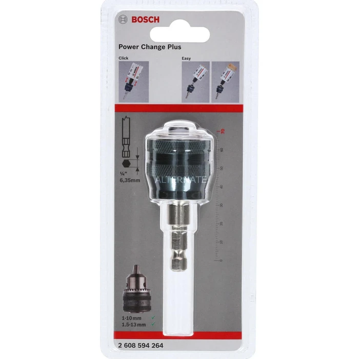 Αντάπτορας Εξάγωνος Bosch PC Plus 3/8 8.7 mm