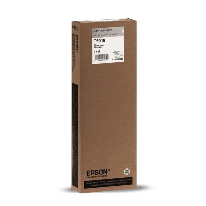 Μελάνι Epson light black T 591 700 ml T 5919