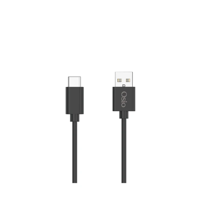 Osio OTU-5914B – Καλώδιο USB σε Type-C 60W 1m (Μαύρο)
