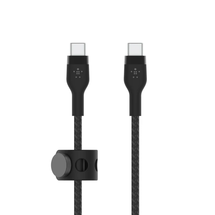 Καλώδιο USB Belkin Flex USB-C/USB-C till 60W 1m, black CAB011bt1MBK