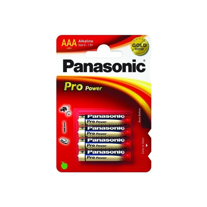 Αλκαλικές Μπαταρίες Panasonic Pro Power -AAA Micro 4pcs.
