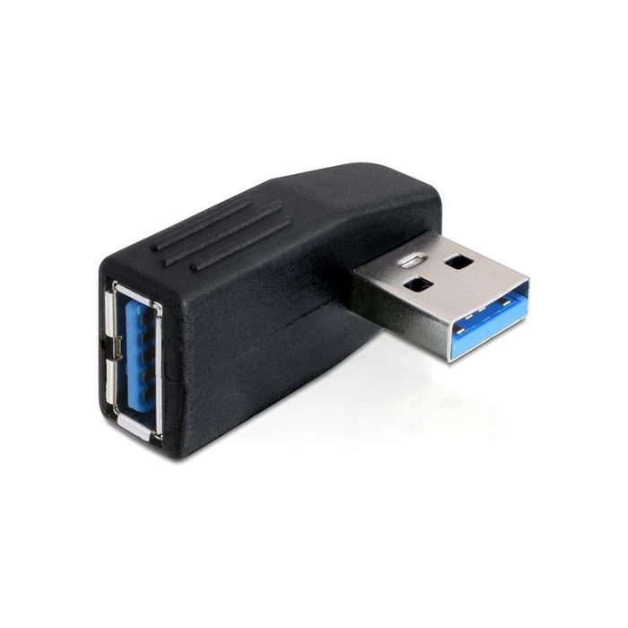 Αντάπτορας USB3.0 Delock A -> A M / F 90° angled horizontal