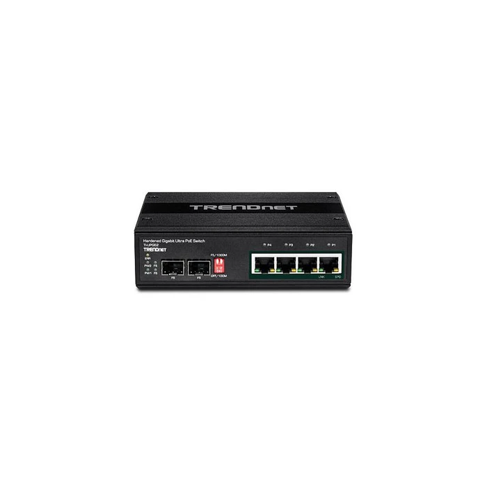 Network Switch TrendNet 6-port Industrial Gbit UPoE Metall IP30