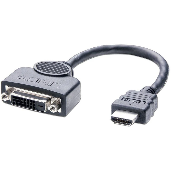 Αντάπτορας HDMI Lindy to DVI-D M/F 0.2m
