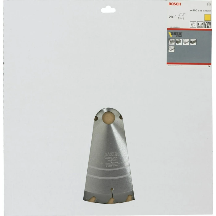 Δίσκος Κοπής Bosch Circ. Saw Blade CW WO S 400x30-28