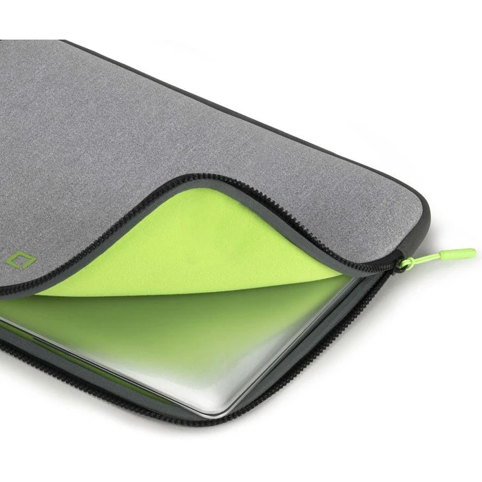 Τσάντα Laptop Dicota Skin FLOW 13-14.1 grey/green