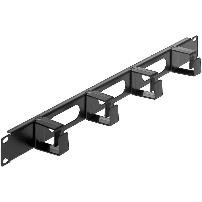 Cable Management Για Καμπίνα Δικτύου Intellinet 1U 4 small plastic rings black