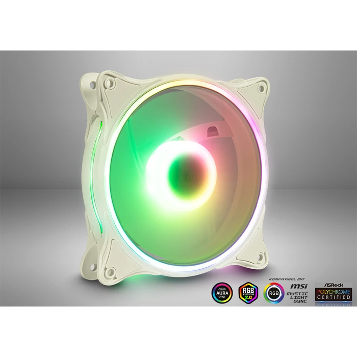 Case Fan 12cm Inter-Tech 120*120*25 ARGUS L-12025W , white retail