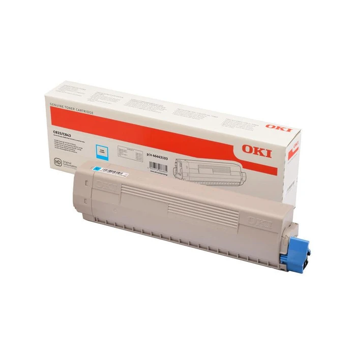 Toner OKI C800 cyan 46443103 10000 pages