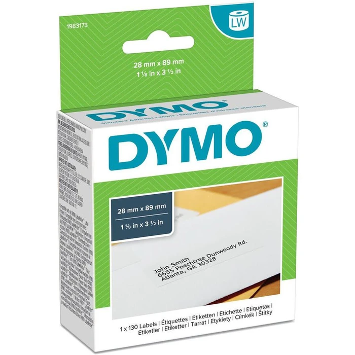 Ετικέτες Dymo LW-address labels 28x 89mm 130St/roll