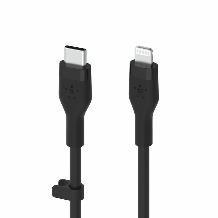 Καλώδιο USB Belkin Flex Lightning/USB-C 15W 3m, mfi, 15W, black CAA009bt3MBK